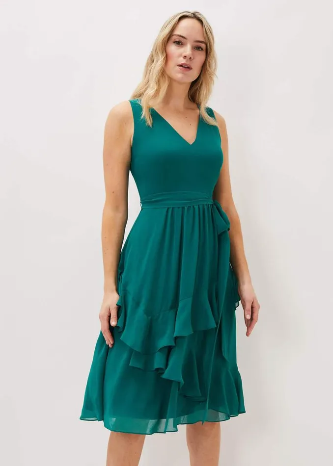 Phase Eight Dresses Breesha Dress Jade 8211 Women