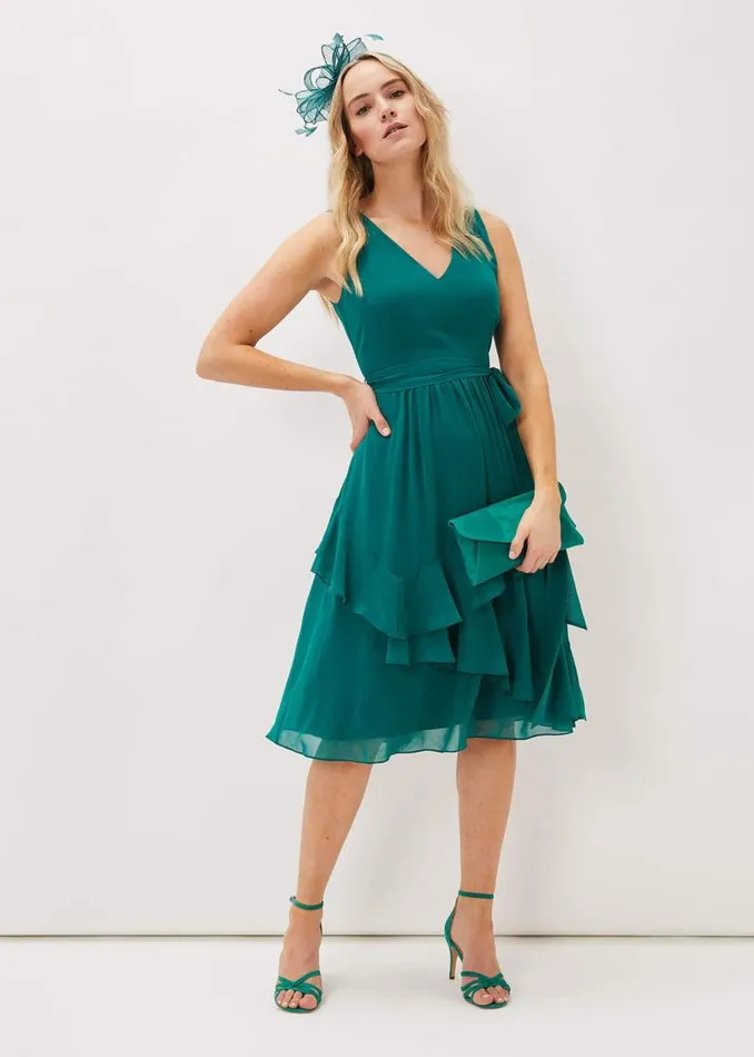 Phase Eight Dresses Breesha Dress Jade 8211 Women