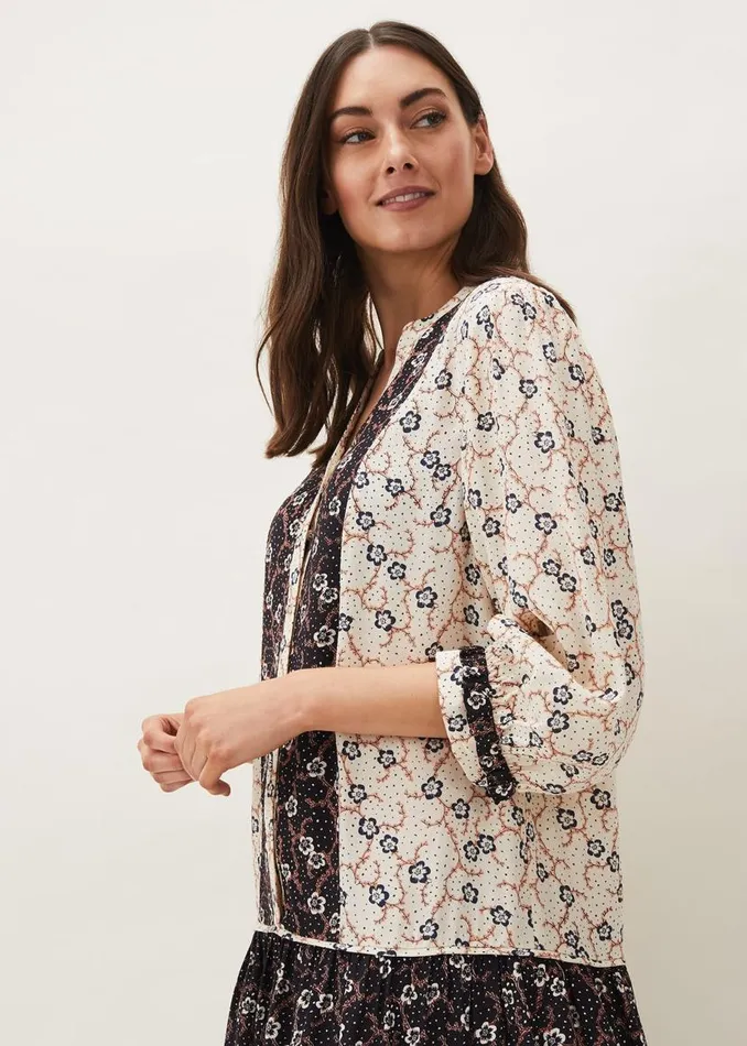 Phase Eight Dresses Buttercup Floral Dress Creamblack 8211 Women
