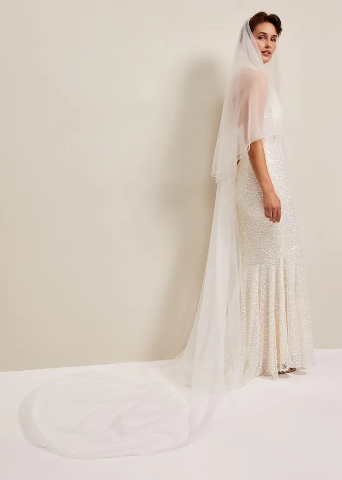Phase Eight Dresses Guinevere Embellished Bridal Dress Ivory 8211 Women