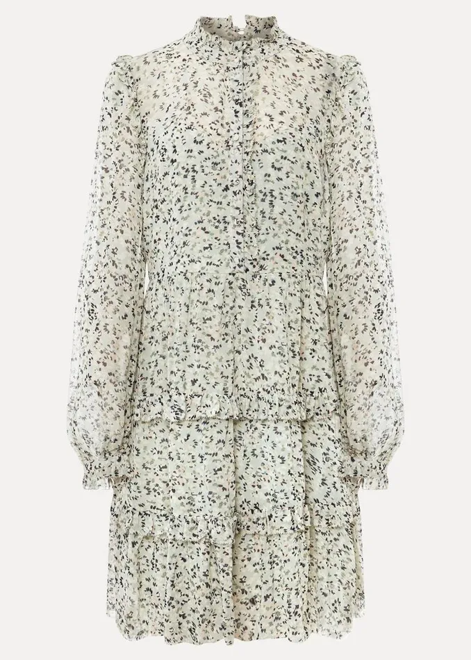Phase Eight Dresses Harlow Floral Tiered Mini Dress Eau De Nilmulti 8211 Women Phase Eight Dresses Harlow Floral Tiered Mini Dress Eau De Nilmulti 8211 Women