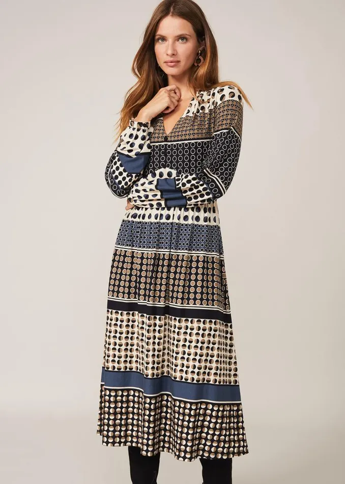 Phase Eight Dresses Jacinta Spot Print Dress Black Multi 8211 Women