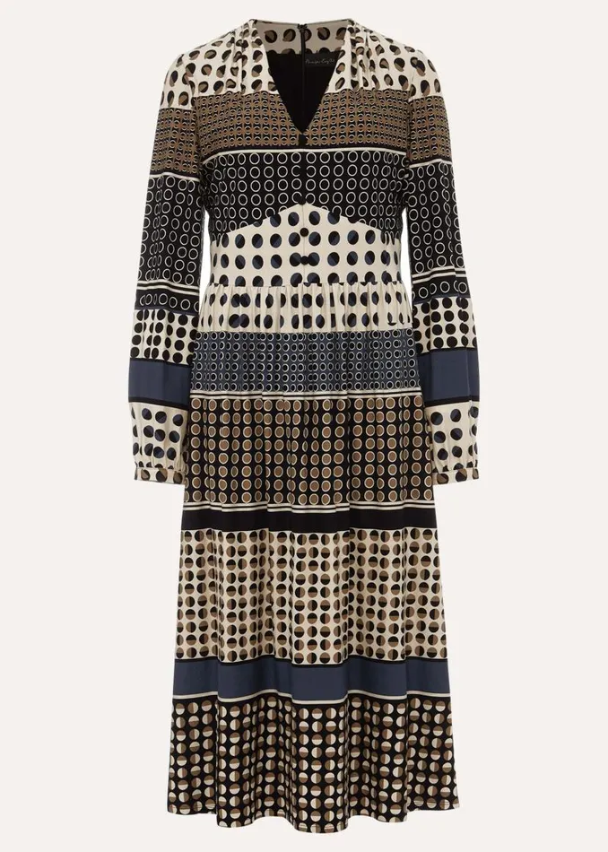 Phase Eight Dresses Jacinta Spot Print Dress Black Multi 8211 Women