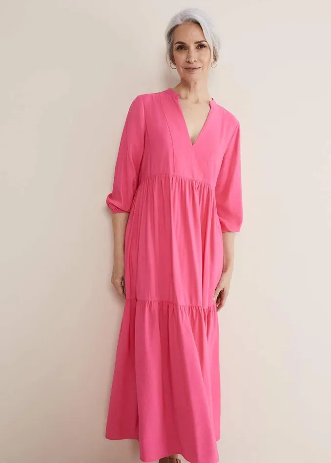 Phase Eight Dresses Jayde Midaxi Dress Pink 8211 Women
