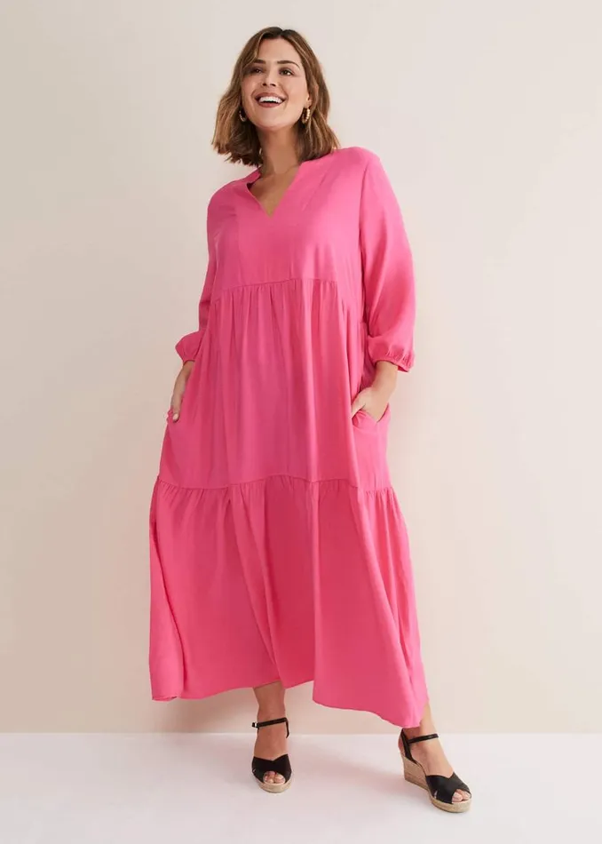 Phase Eight Dresses Jayde Midaxi Dress Pink 8211 Women