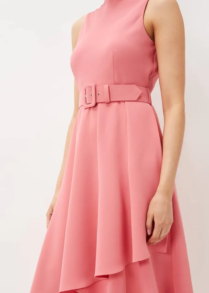 Phase Eight Dresses Kazandra Belted Dress Watermelon 8211 Women
