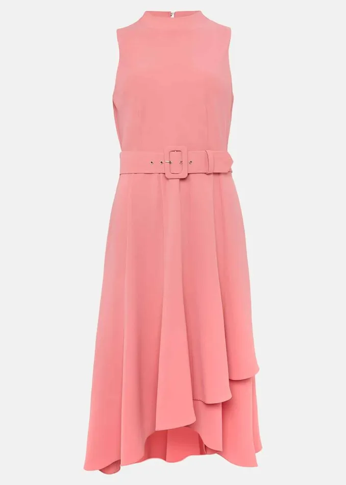 Phase Eight Dresses Kazandra Belted Dress Watermelon 8211 Women