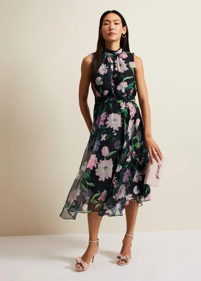 Phase Eight Dresses Lucinda Floral Dress Multicoloured 8211 Women