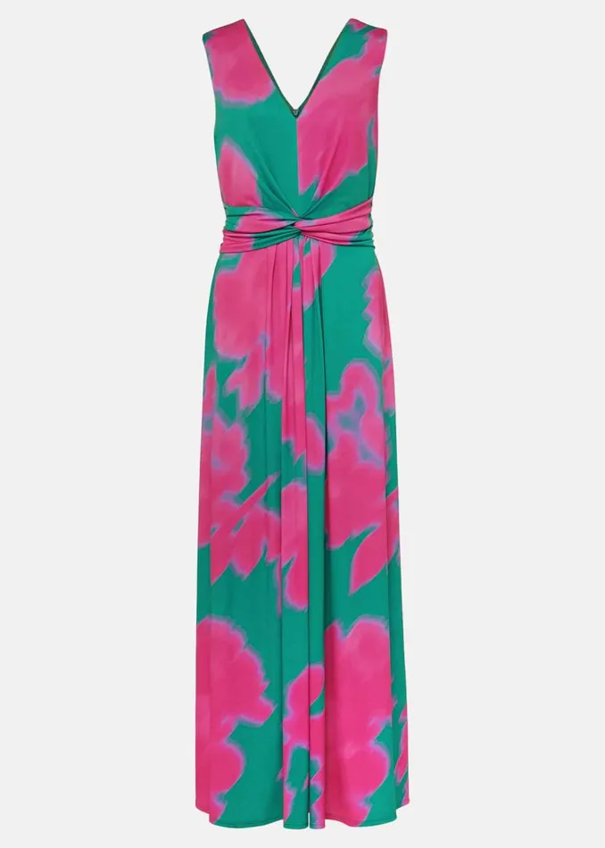 Phase Eight Dresses Madison Abstract Maxi Dress Pinkgreen 8211 Women