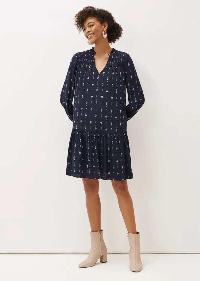 Phase Eight Dresses Magda Geometric Print Swing Dress Multicoloured 8211 Women