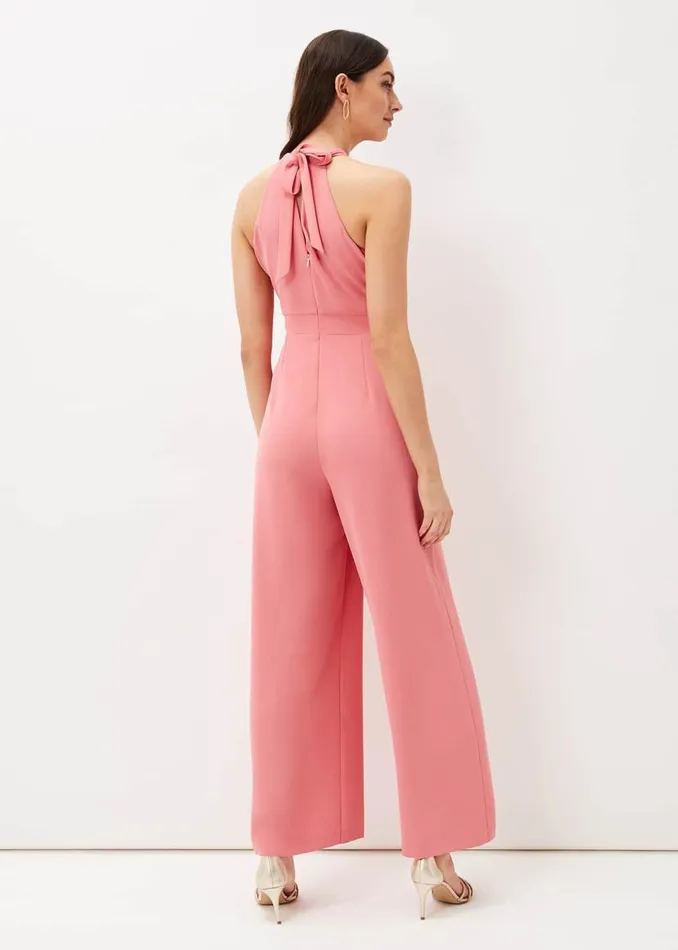Phase Eight Dresses Mellany Wide Leg Jumpsuit Watermelon 8211 Women