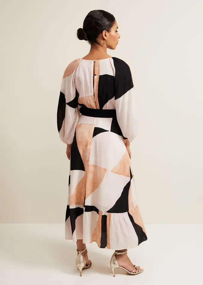 Phase Eight Dresses Petite Sophia Colour Block Belted Dress Multicoloured 8211 Women Phase Eight Dresses Petite Sophia Colour Block Belted Dress Multicoloured 8211 Women