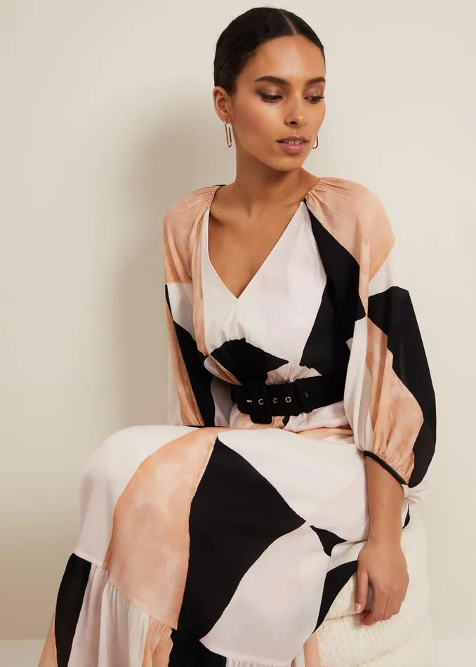 Phase Eight Dresses Petite Sophia Colour Block Belted Dress Multicoloured 8211 Women Phase Eight Dresses Petite Sophia Colour Block Belted Dress Multicoloured 8211 Women