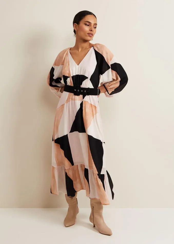Phase Eight Dresses Petite Sophia Colour Block Belted Dress Multicoloured 8211 Women Phase Eight Dresses Petite Sophia Colour Block Belted Dress Multicoloured 8211 Women