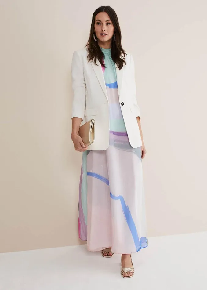 Phase Eight Dresses Ronnie Abstract Maxi Dress Multicoloured 8211 Women