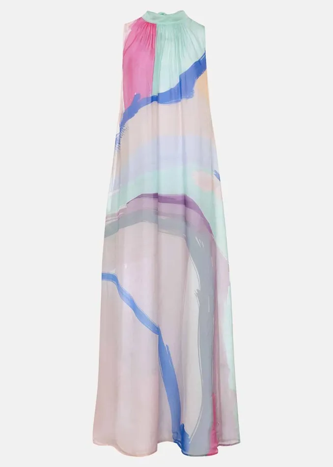 Phase Eight Dresses Ronnie Abstract Maxi Dress Multicoloured 8211 Women