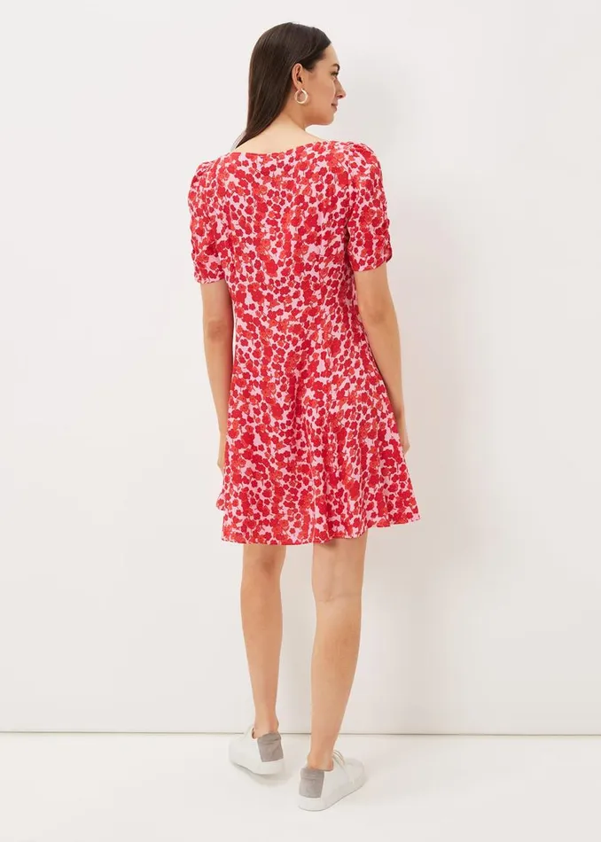 Phase Eight Dresses Sheryl Floral Tea Dress Pinkred 8211 Women