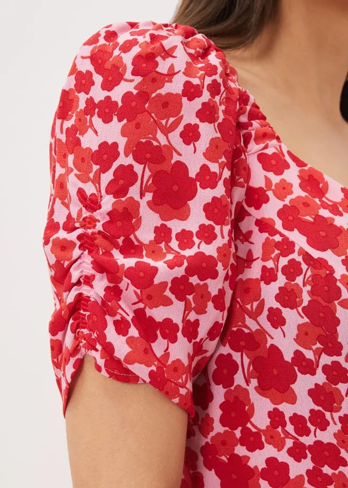 Phase Eight Dresses Sheryl Floral Tea Dress Pinkred 8211 Women