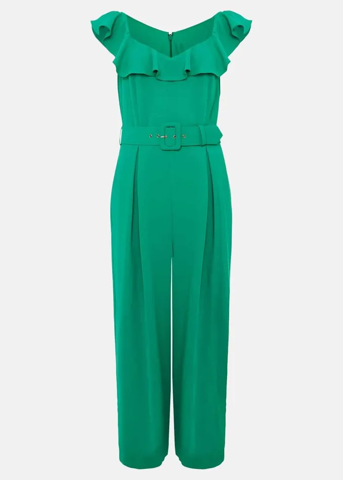 Phase Eight Dresses Tazanna Jumpsuit Grass Green 8211 Women
