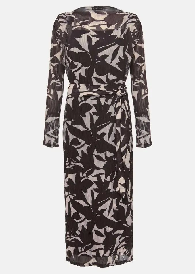Phase Eight Dresses Yvonne Floral Midi Dress Black Multi 8211 Women