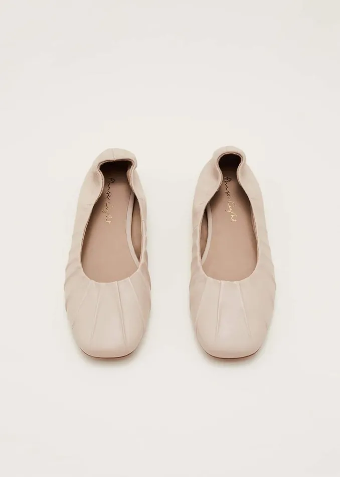 Phase Eight Flats Elasticated Pump Neutral 8211 Women