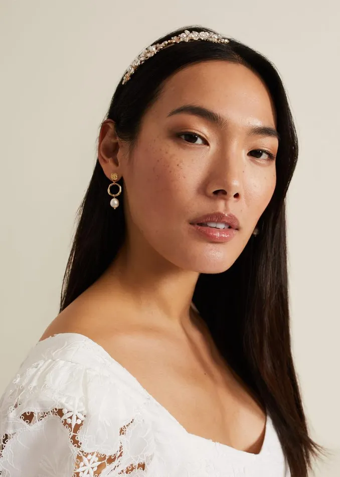 Phase Eight Headbands Pearl Headband Gold 8211 Women