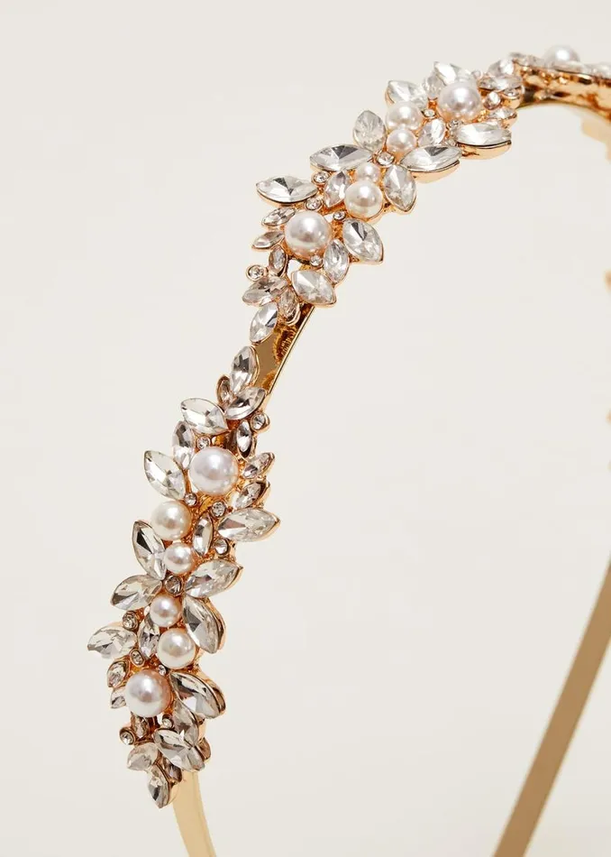 Phase Eight Headbands Pearl Headband Gold 8211 Women