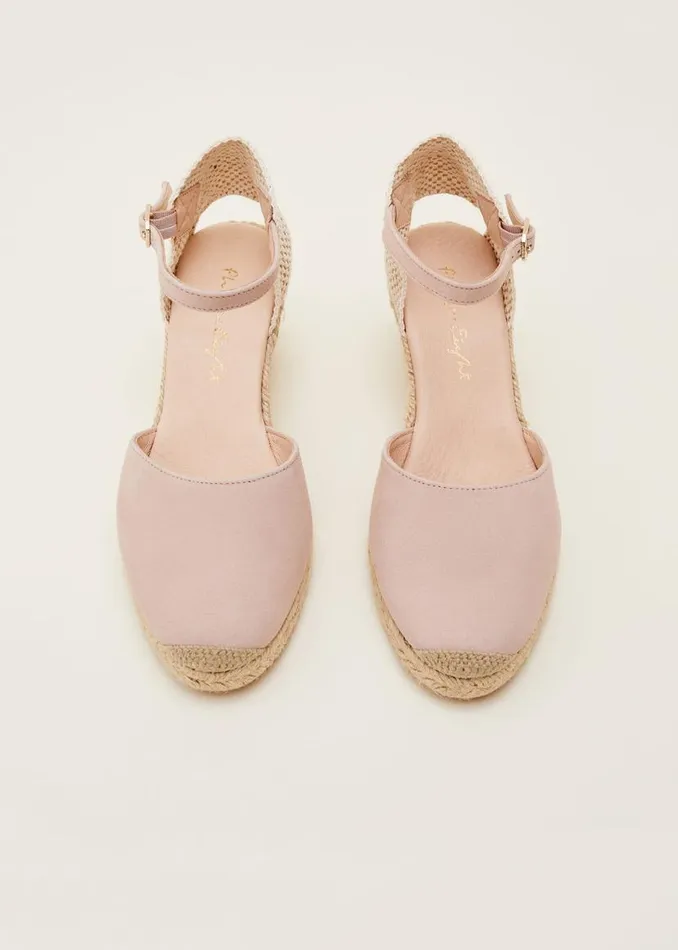 Phase Eight Heels Strap Wedge Espadrille Neutral 8211 Women