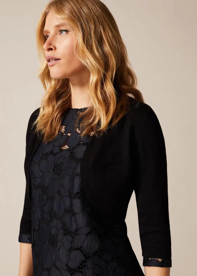 Phase Eight Jackets Elisha Bolero Black 8211 Women