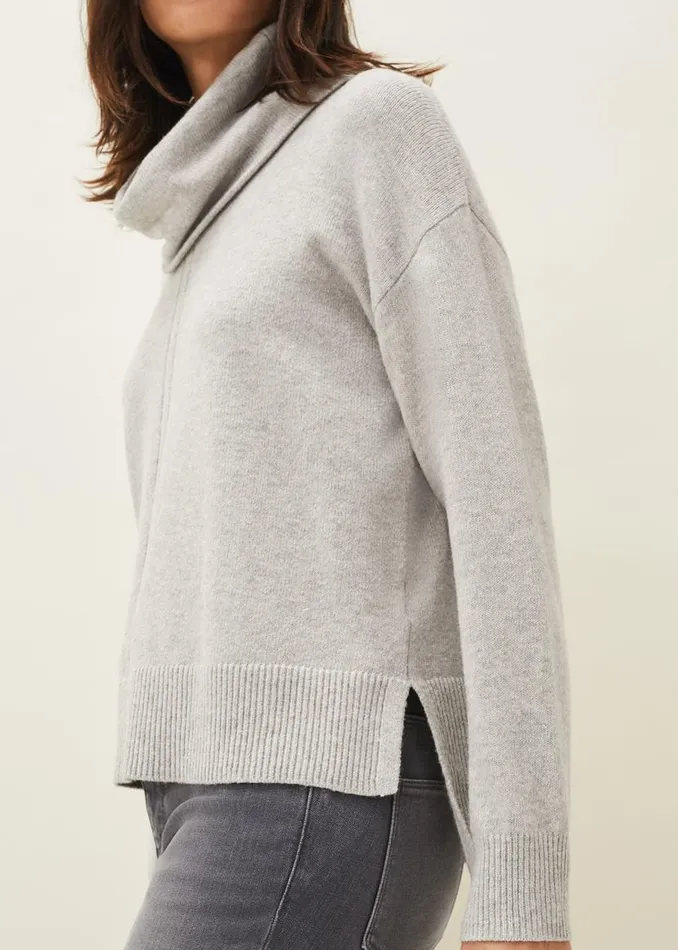 Phase Eight Knitwear Abella Cowl Neck Jumper Grey 8211 Women