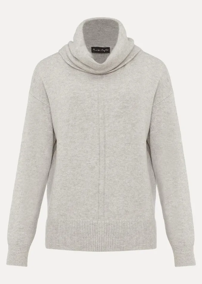 Phase Eight Knitwear Abella Cowl Neck Jumper Grey 8211 Women