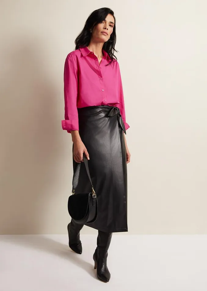 Phase Eight Shirts and Blouses Pink Cotton Shirt Pink 8211 Women