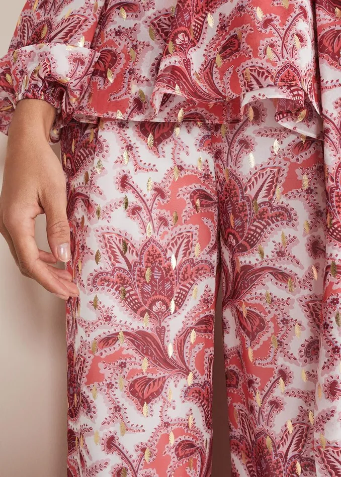 Phase Eight Trousers Arabella Print Trousers Sunsetmulti 8211 Women