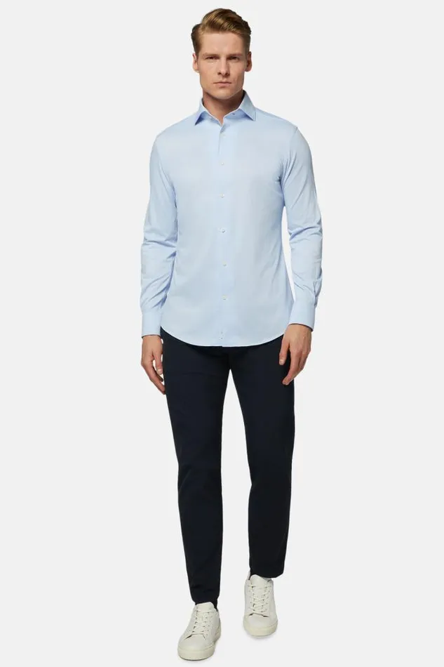 Polo Shirts Men Boggi Milano Regular Fit Japanese Jersey Polo Shirt Light Blu Polo Shirts Men Boggi Milano Regular Fit Japanese Jersey Polo Shirt Light Blu
