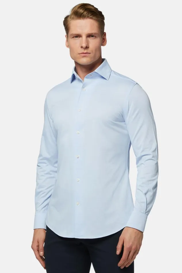 Polo Shirts Men Boggi Milano Regular Fit Japanese Jersey Polo Shirt Light Blu Polo Shirts Men Boggi Milano Regular Fit Japanese Jersey Polo Shirt Light Blu