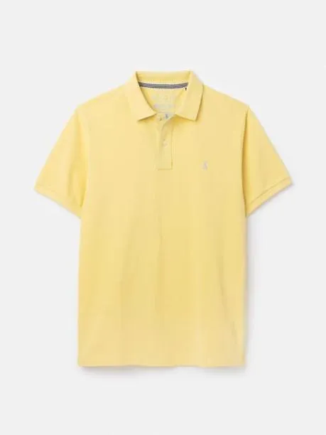 Polo Shirts Men Joules Yellow Regular Fit Cotton Pique Polo Shirt Polo Shirts Men Joules Yellow Regular Fit Cotton Pique Polo Shirt