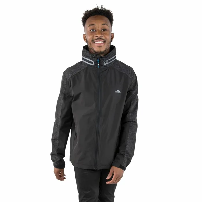 Prominent Waterproof Active Jacket Reflective Print Men Trespass Waterproof Jackets Prominent Waterproof Active Jacket Reflective Print Men Trespass Waterproof Jackets