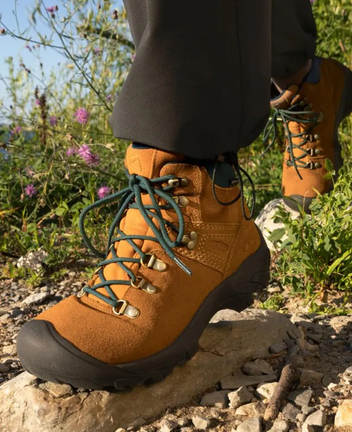 Pyrenees Brown Leather Hiking Boot Men KEEN Boots Pyrenees Brown Leather Hiking Boot Men KEEN Boots