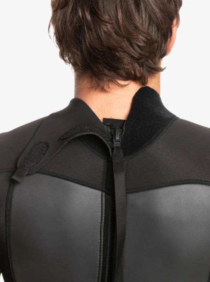 Quiksilver 32mm Prologue Back Zip Wetsuit Black Mens Wetsuits Quiksilver 32mm Prologue Back Zip Wetsuit Black Mens Wetsuits