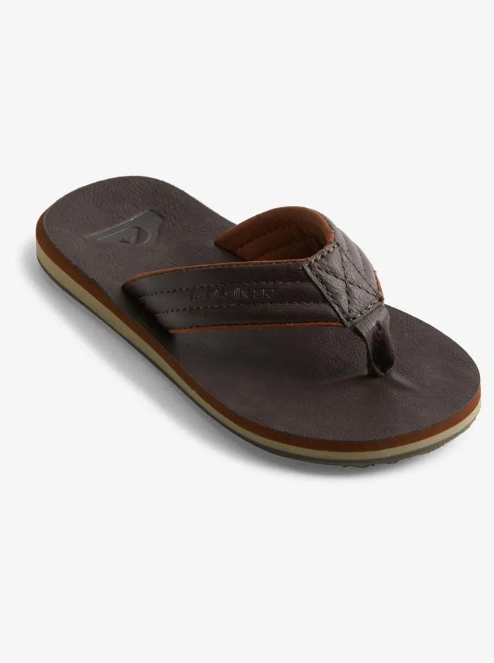 Quiksilver 816 Carver Nubuck Sandals Demitassesolid Boys Sandals