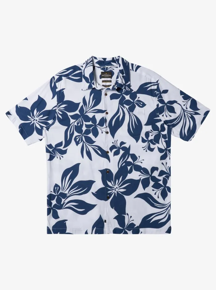 Quiksilver Big Island Woven Shirt White Big Island Woven MensWaterman Shirts and Polos Quiksilver Big Island Woven Shirt White Big Island Woven MensWaterman Shirts and Polos