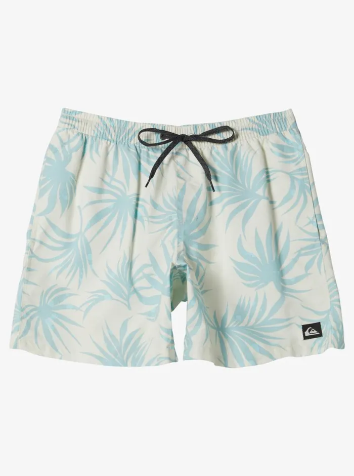 Quiksilver Everyday Mix Volley 17034 Elastic Waist Shorts Snow White Mens Elastic Waist Quiksilver Everyday Mix Volley 17034 Elastic Waist Shorts Snow White Mens Elastic Waist