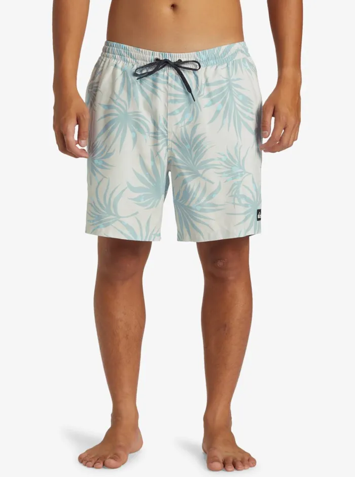 Quiksilver Everyday Mix Volley 17034 Elastic Waist Shorts Snow White Mens Elastic Waist Quiksilver Everyday Mix Volley 17034 Elastic Waist Shorts Snow White Mens Elastic Waist
