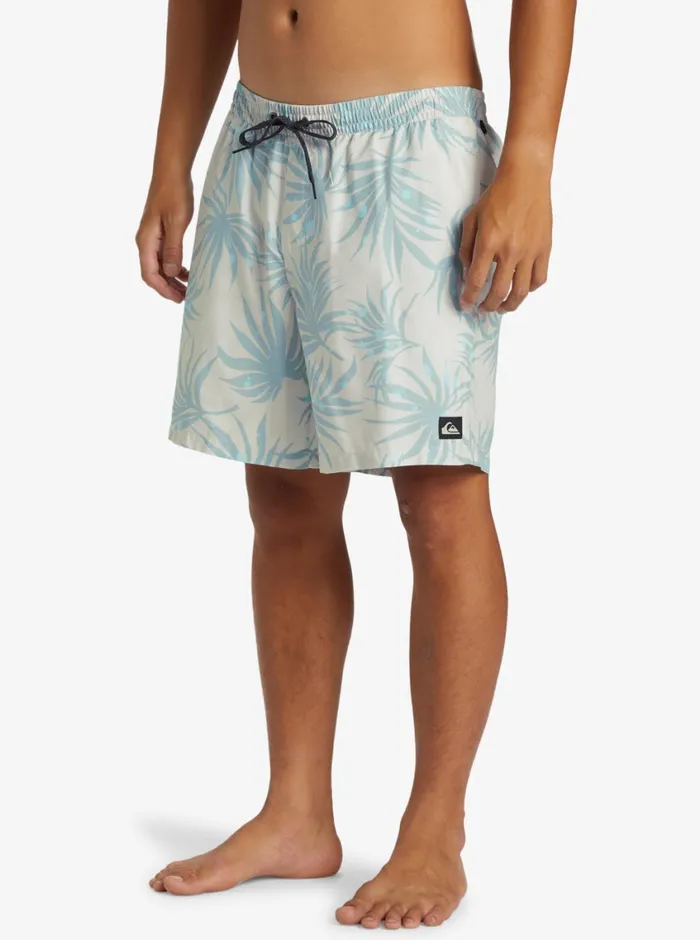 Quiksilver Everyday Mix Volley 17034 Elastic Waist Shorts Snow White Mens Elastic Waist Quiksilver Everyday Mix Volley 17034 Elastic Waist Shorts Snow White Mens Elastic Waist