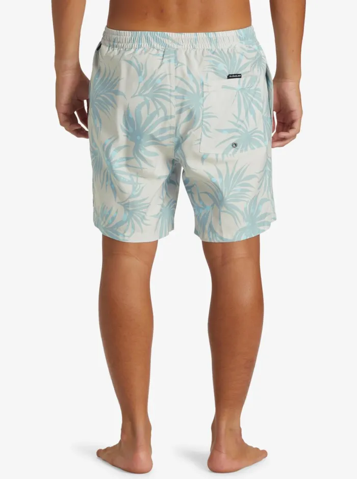 Quiksilver Everyday Mix Volley 17034 Elastic Waist Shorts Snow White Mens Elastic Waist Quiksilver Everyday Mix Volley 17034 Elastic Waist Shorts Snow White Mens Elastic Waist