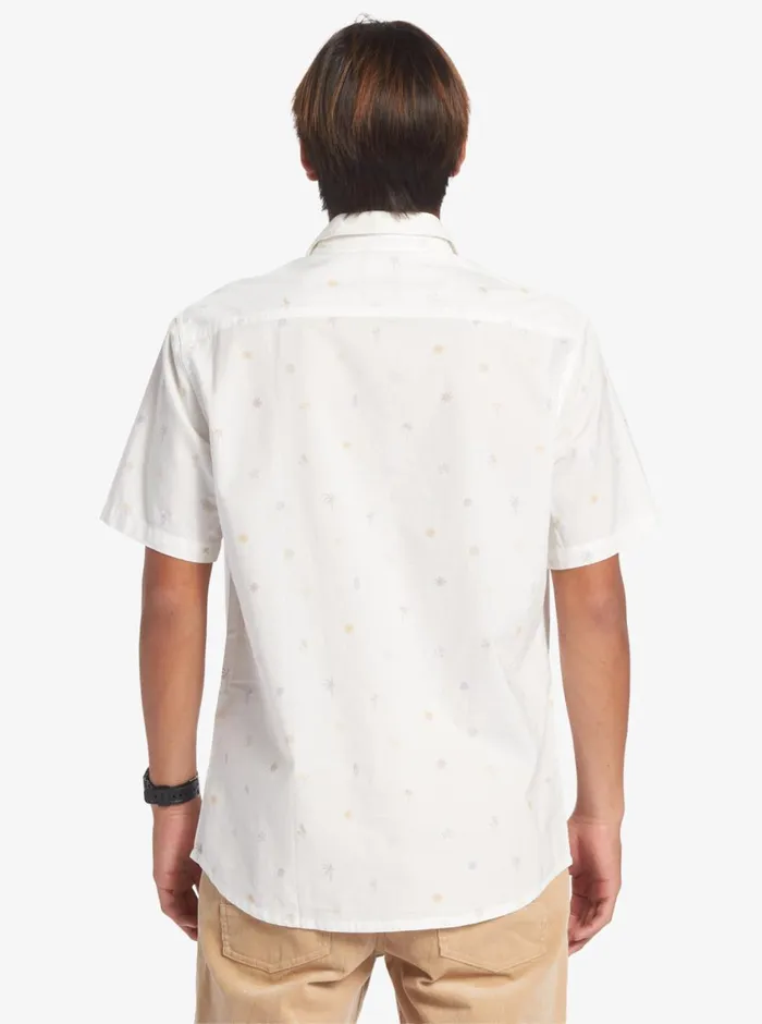 Quiksilver Heat Wave Short Sleeve Woven Shirt Midnight Navy Heat Waves Mens Shirts and Polos Quiksilver Heat Wave Short Sleeve Woven Shirt Midnight Navy Heat Waves Mens Shirts and Polos