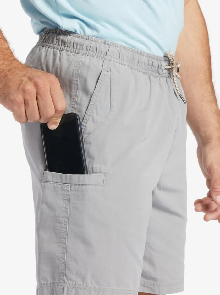 Quiksilver Last Light Elastic Waist 19034 Shorts Sharkskin MensWaterman Shorts and Amphibians Quiksilver Last Light Elastic Waist 19034 Shorts Sharkskin MensWaterman Shorts and Amphibians