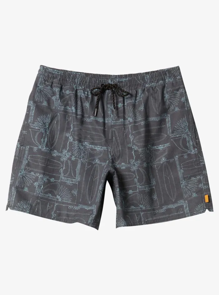 Quiksilver Longboard Volley 17034 Elastic Waist Shorts Black Longboard MensWaterman Elastic Waist Quiksilver Longboard Volley 17034 Elastic Waist Shorts Black Longboard MensWaterman Elastic Waist
