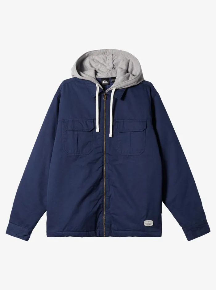 Quiksilver New Aitor Hooded Jacket Naval Academy Mens Sweatshirts and Hoodies Quiksilver New Aitor Hooded Jacket Naval Academy Mens Sweatshirts and Hoodies