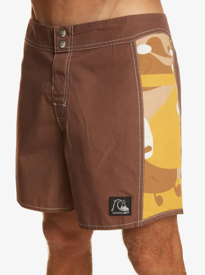 Quiksilver Original Arch Andy Y Andy 16034 Boardshorts Dark Earth Mens Boardshorts